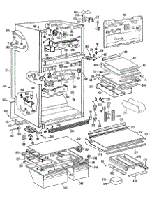 04 - Section4 parts for Ge Refrigerator CTXH25DLFLAD from AppliancePartsPros.com