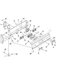 03 - Section3 parts for Ge Range RB740GM1 from AppliancePartsPros.com