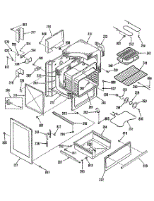 04 - Section4 parts for Ge Range RB740GM1 from AppliancePartsPros.com