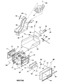 04 - Section4 parts for Ge Range RF725GL8 from AppliancePartsPros.com