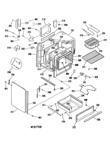 02 - Section2 parts for Ge Range RS622GN1 from AppliancePartsPros.com