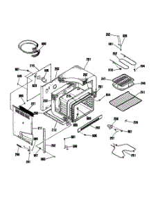 03 - Section3 parts for Ge Range RF615GL3 from AppliancePartsPros.com