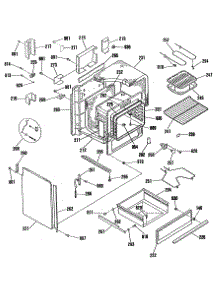 02 - Section2 parts for Ge Range RS504N1 from AppliancePartsPros.com