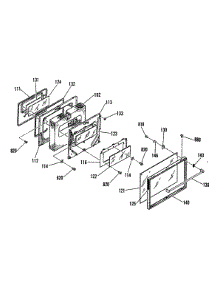 04 - Section4 parts for Ge Range RS744GN2 from AppliancePartsPros.com