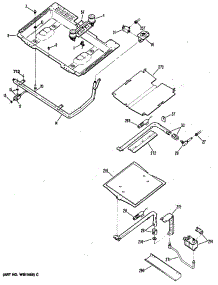 04 - Section4 parts for Ge Range RGB746GEN1 from AppliancePartsPros.com