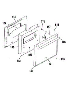 02 - Section2 parts for Ge Range RGJ534GEP1 from AppliancePartsPros.com