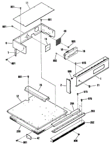 03 - Section3 parts for Ge Range RGJ534GEP1 from AppliancePartsPros.com