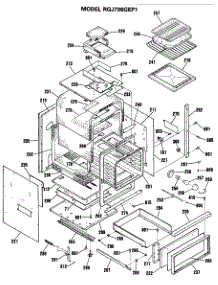 03 - Section3 parts for Ge Range RGJ736GEP1 from AppliancePartsPros.com