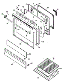 04 - Section4 parts for Ge Range RGB744GEN2 from AppliancePartsPros.com
