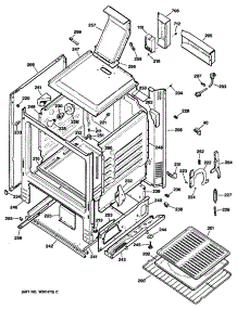 03 - Section3 parts for Ge Range RGB529GEP1 from AppliancePartsPros.com