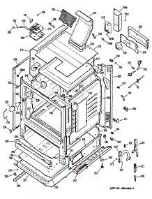 03 - Section3 parts for Ge Range RGB747GEP1 from AppliancePartsPros.com