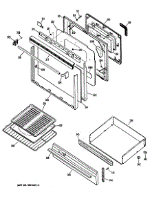 04 - Section4 parts for Ge Range RGB747GEP1 from AppliancePartsPros.com