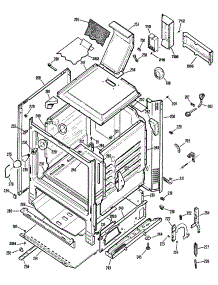 03 - Section3 parts for Ge Range RGB629GEP1 from AppliancePartsPros.com