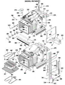 02 - Section2 parts for Ge Oven RK746GP1 from AppliancePartsPros.com