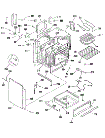 02 - Section2 parts for Ge Range RS504P1 from AppliancePartsPros.com