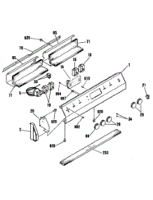 02 - Section2 parts for Ge Range RF615GP1 from AppliancePartsPros.com