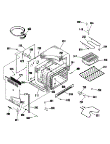 03 - Section3 parts for Ge Range RF512GP1 from AppliancePartsPros.com