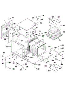 03 - Section3 parts for Ge Oven RJ734GP1 from AppliancePartsPros.com