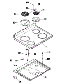 02 - Section2 parts for Ge Range RB767GN2 from AppliancePartsPros.com