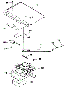 03 - Section3 parts for Ge Range RB754N2 from AppliancePartsPros.com