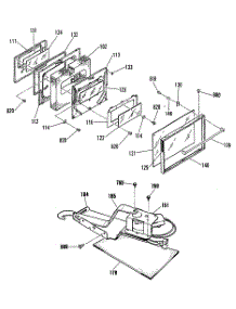 04 - Section4 parts for Ge Range RS744GP1 from AppliancePartsPros.com