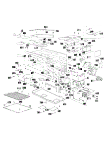03 - Section3 parts for Ge Oven RK964GP1 from AppliancePartsPros.com