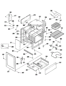 04 - Section4 parts for Ge Range RB767GN3 from AppliancePartsPros.com