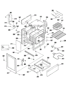 03 - Section3 parts for Ge Range RB754N3 from AppliancePartsPros.com