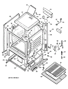 03 - Section3 parts for Ge Range RGB524ER1 from AppliancePartsPros.com