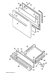 04 - Section4 parts for Ge Range RGB524PR1 from AppliancePartsPros.com