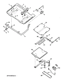 04 - Section4 parts for Ge Range RGB744GER1 from AppliancePartsPros.com
