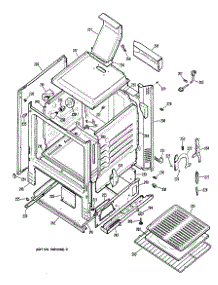 03 - Section3 parts for Ge Range RGB628GER1 from AppliancePartsPros.com