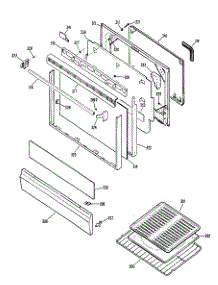 03 - Section3 parts for Ge Range RGB745GER1 from AppliancePartsPros.com
