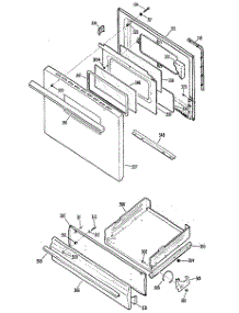 02 - Section2 parts for Ge Range RGB528ER1 from AppliancePartsPros.com