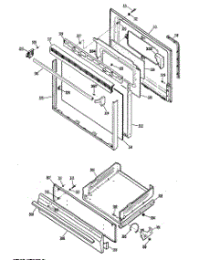 03 - Section3 parts for Ge Range RGB528GER3 from AppliancePartsPros.com
