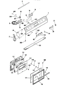 02 - Section2 parts for Ge Range RF615GP2BG from AppliancePartsPros.com