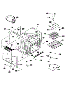 03 - Section3 parts for Ge Range RF615GP2BG from AppliancePartsPros.com