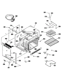 02 - Section2 parts for Ge Range RF512GP2BG from AppliancePartsPros.com