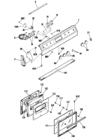 03 - Section3 parts for Ge Range RF512GP2BG from AppliancePartsPros.com