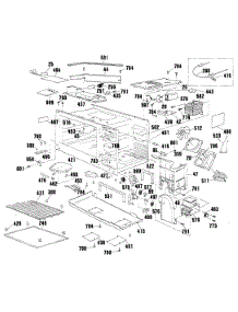 02 - Section2 parts for Ge Oven RK964GP2BG from AppliancePartsPros.com