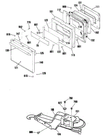 04 - Section4 parts for Ge Oven RK964GP2BG from AppliancePartsPros.com
