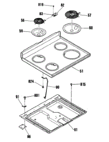 02 - Section2 parts for Ge Range RB754N5AD from AppliancePartsPros.com