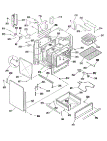 02 - Section2 parts for Ge Range RS744GP2BG from AppliancePartsPros.com