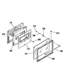 03 - Section3 parts for Ge Range RS622GP2BG from AppliancePartsPros.com