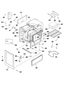 02 - Section2 parts for Ge Range RB502S1WH from AppliancePartsPros.com