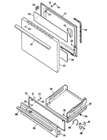 03 - Section3 parts for Ge Range RGB524ER2 from AppliancePartsPros.com