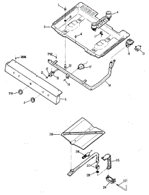 04 - Section4 parts for Ge Range RGB524ER2 from AppliancePartsPros.com