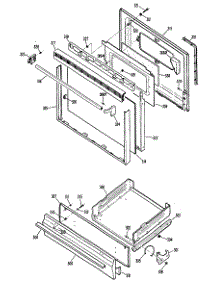 03 - Section3 parts for Ge Range RGB628GER2 from AppliancePartsPros.com