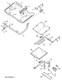 04 - Section4 parts for Ge Range RGB744GER2 from AppliancePartsPros.com