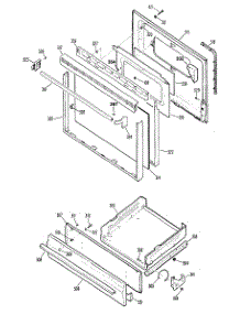 03 - Section3 parts for Ge Range RGB528GER4 from AppliancePartsPros.com